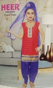 Kids Punjabi Salwar Suit