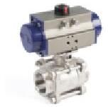 PNEUMATIC THREE PIECE BALL VALVE