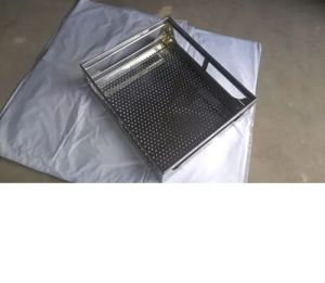 Perforated Sheet Basket