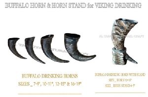 Buffalo Drinking Horn