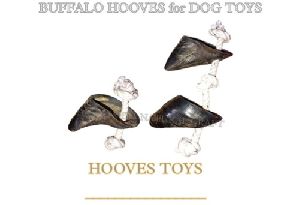 Buffalo Hooves Dog Toy