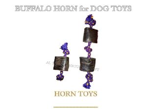 Buffalo Horn Dog Toy