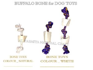 Buffalo Tibia Bone Dog Toy