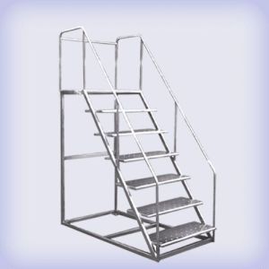 SS Platform With Ladder