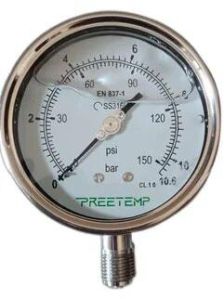 industrial pressure gauges