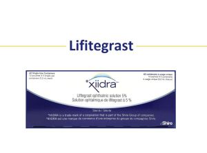 Lifitegrast TABLETS