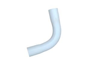 White 25mm 90 Degree PVC Pipe Bend - Electrical