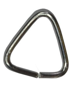 925 Silver 8mm Triangle Open Jump Rings