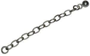 925 Silver Ball Chain Extension