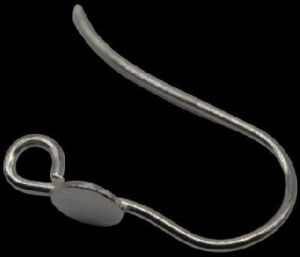 Sterling Silver Flat Pad Earwire