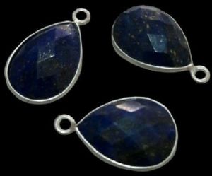 Sterling Silver Lapis Drop CHARM