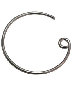Sterling Silver Round Earwire