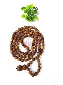 108 Natural smooth Beads Tulsi Mala