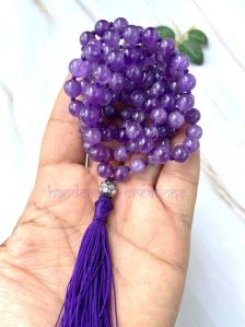 Amethyst Stone Beads Mala