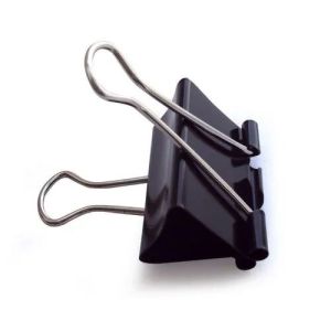 Black Binder Clip