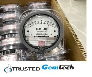 GEMTECH Differential Pressure Gauge Range 0-500 MM