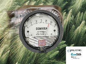 GEMTECH Differential Pressure Gauge Range 0-500 MM