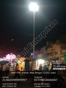 solar street light pole