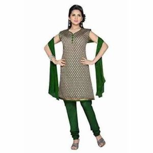 Ladies Printed Cotton Churidar Suits