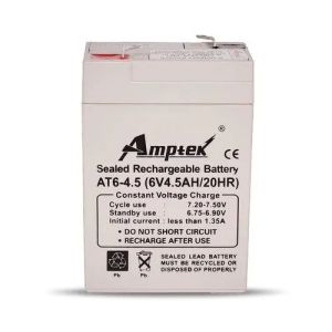 Amptek Rechargeable Sealed Lead Acid Battery
