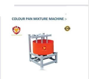 Pan Color Mixer Machine