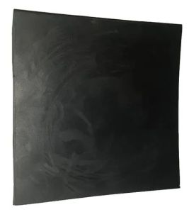 black rubber sheet