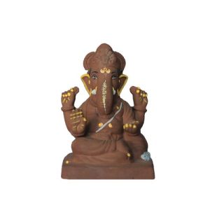 Clay Ganesh Statue