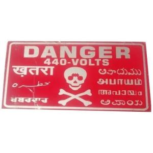 Aluminium Danger Signs