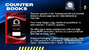 Counter Note Books