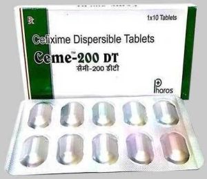 Cefixime Dispersible Tablets