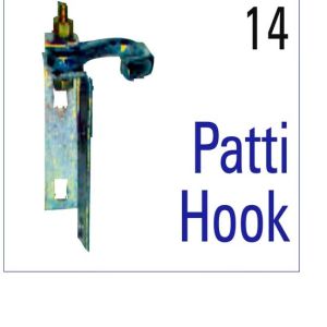 Brass Fan Patti Hook