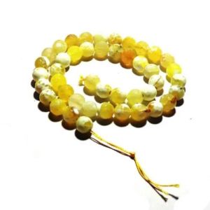 Yellow Agate Beads