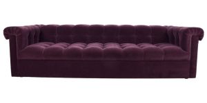 3 Seater Velvet Chesterfield Sofa