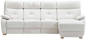 4 Seater Leather Sofa With Chaise