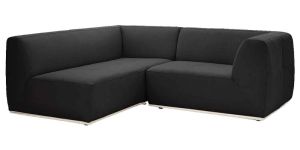 Leatherette 4 Seater Corner Sofa