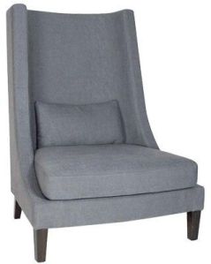 Plush Cushion Wingback Chair