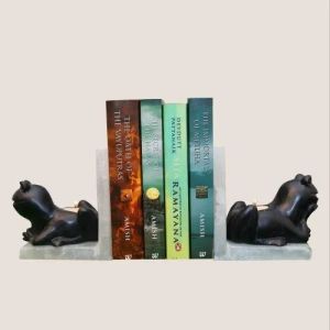 Marble Bookends