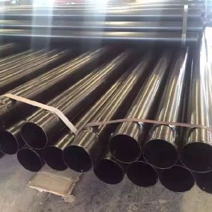 steel black colour ms conduit pipe