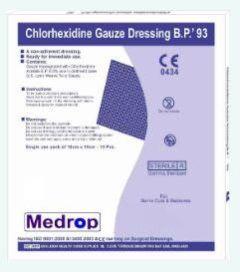 Chlorhexidine Gauze Dressing B.P.