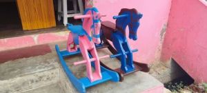 Wooden dancing horse