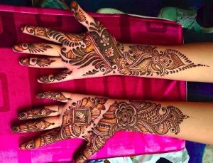 Indain arabic mehandi designs