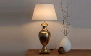 Antique Trophy Table Lamp