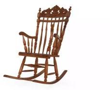 Teak Wood Rocking Chair