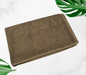 Rekhas Premium Cotton Hand Towel Super Absorbent Soft & Quick Dry Anti-Bacterial Dark Beige