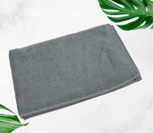 Rekhas Premium Cotton Hand Towel Super Absorbent Soft & Quick Dry Anti-Bacterial Grey
