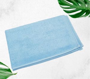 Rekhas Premium Cotton Hand Towel Super Absorbent Soft & Quick Dry Anti-Bacterial Light Blue