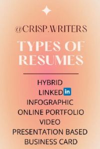 Resume Writing and Linkedin Profiles
