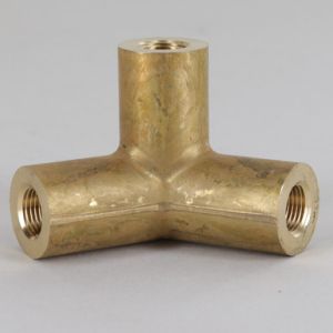 120 Degree Angle Corner Cast Brass
