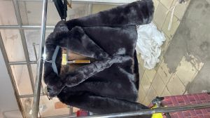 short faux fur coat