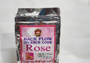 Rose Backflow Incense Cones